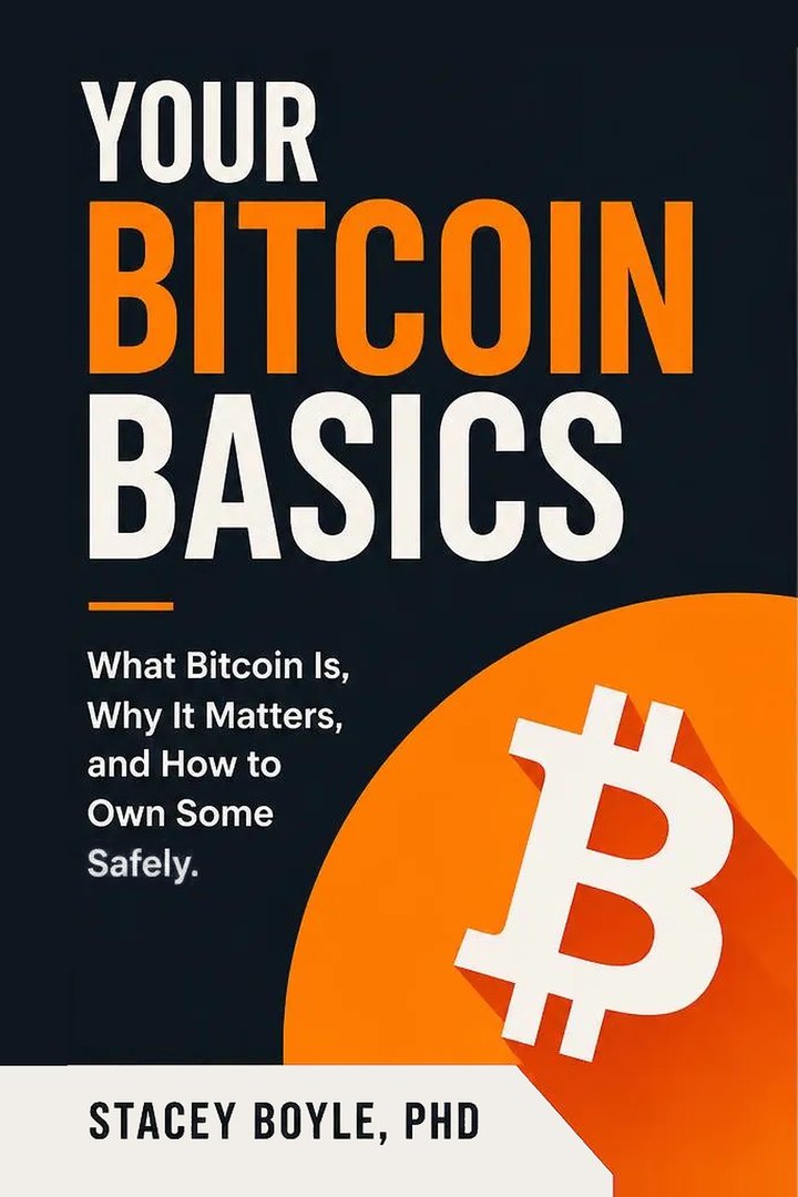 The cover of Your Bitcoin Basics by Stacey Boyle, PhD